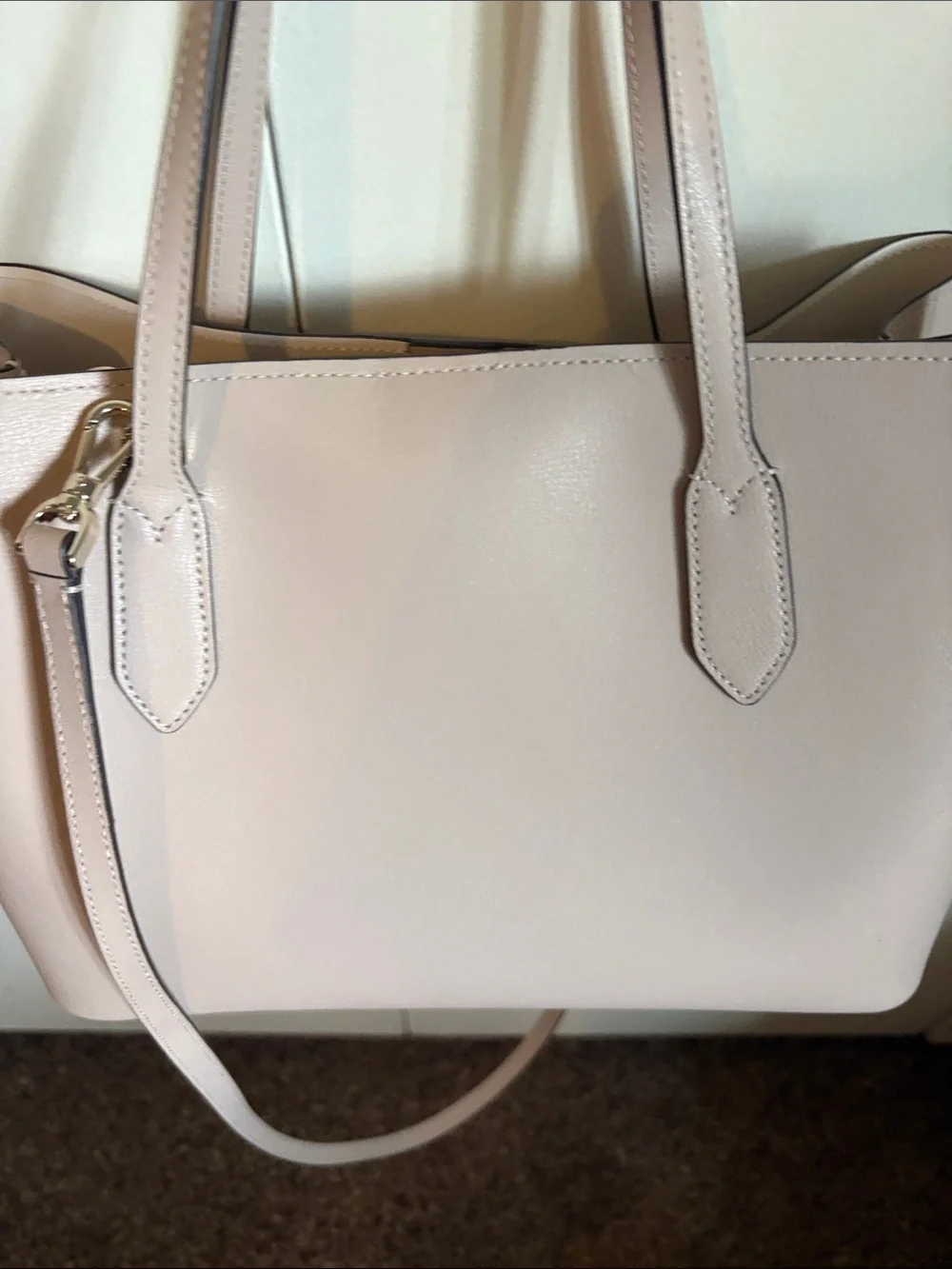kate spade structured leather